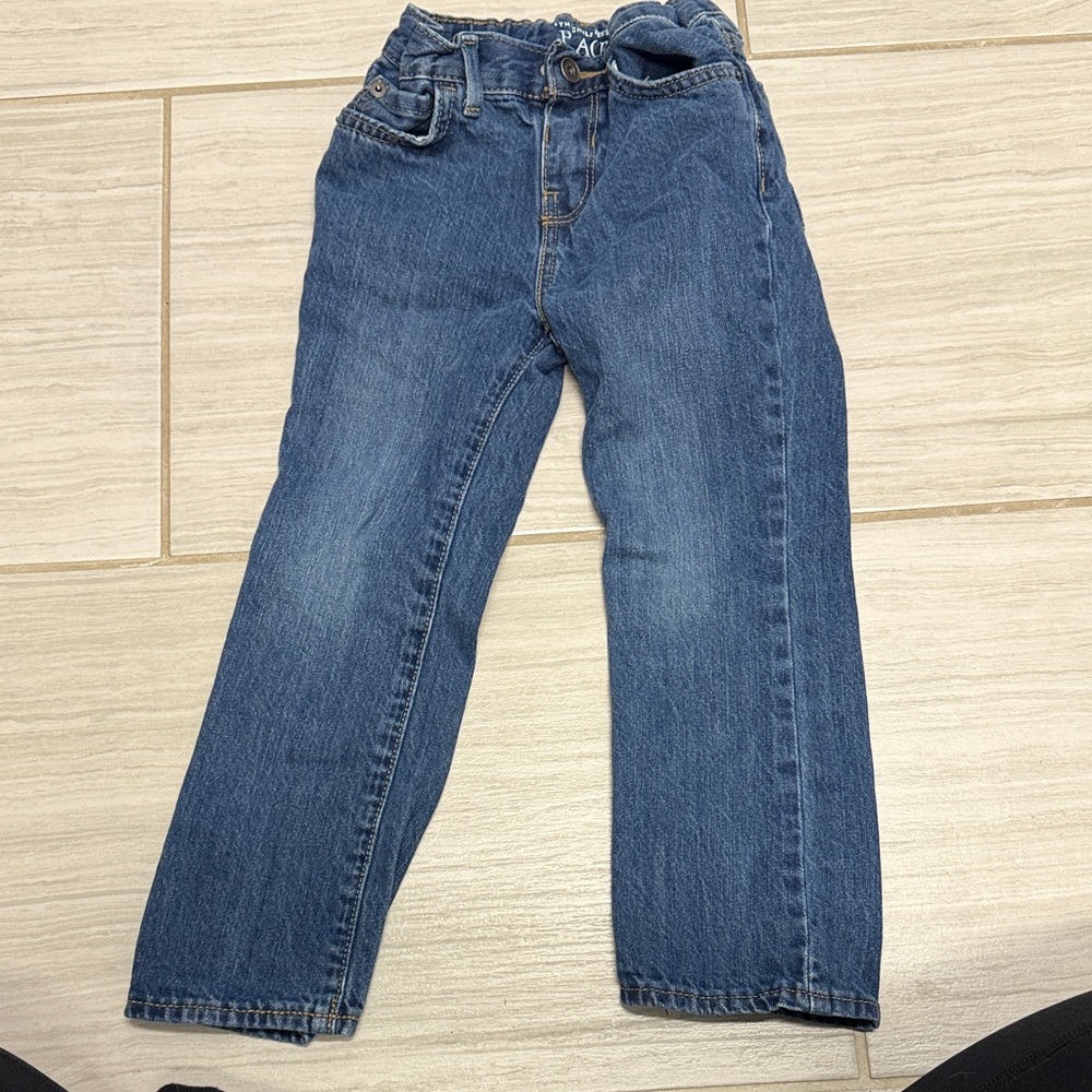 Boys Bootcut Blue Jeans